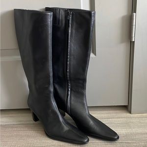 Black Leather Boots